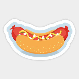 Hot Dog Sticker